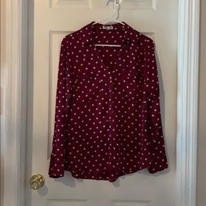 Long sleeve blouse